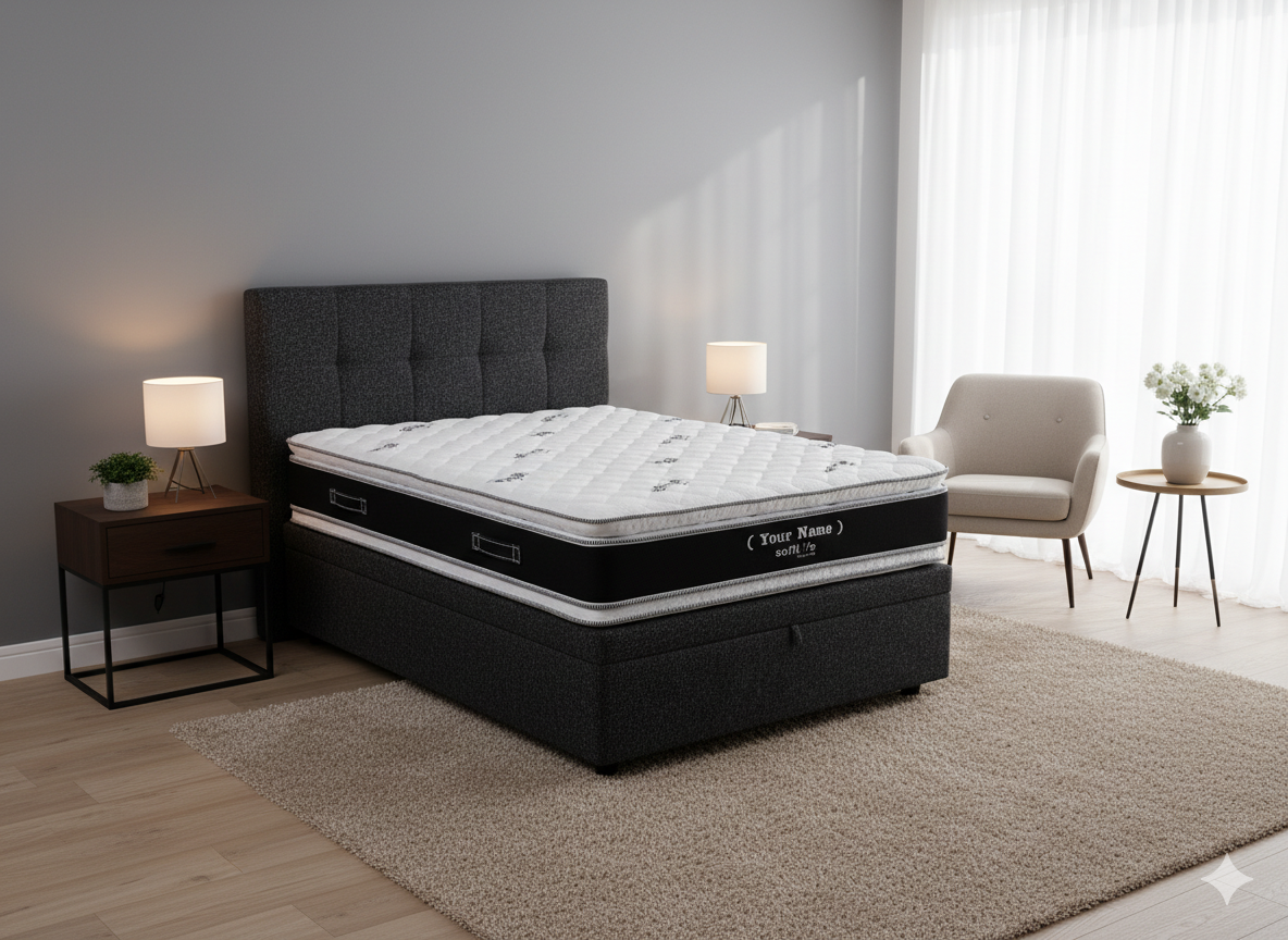 Softlife Double Sided-Pillow Top Bed Set