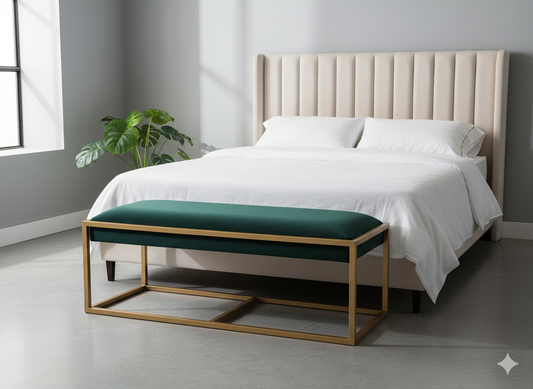 Softlife Plain Upholstered Bench